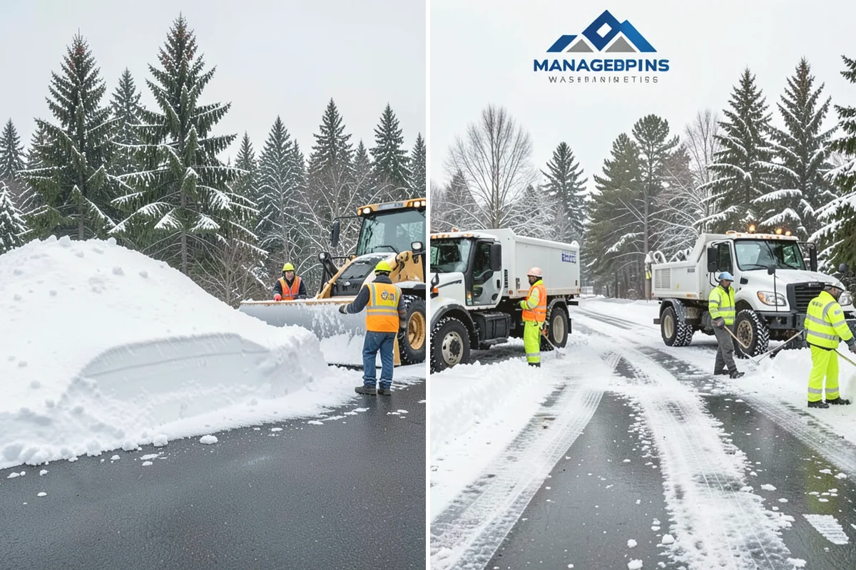 Hotel Deicing in Monroe, Snohomish County, WA - Review the arrival drive, entrances, and guest paths with staff