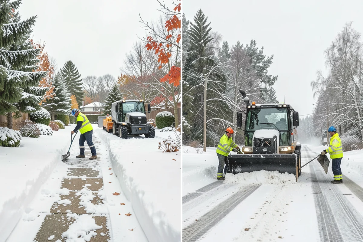 Hotel Deicing in North Bend, King County, WA - Review the arrival drive, entrances, and guest paths with staff