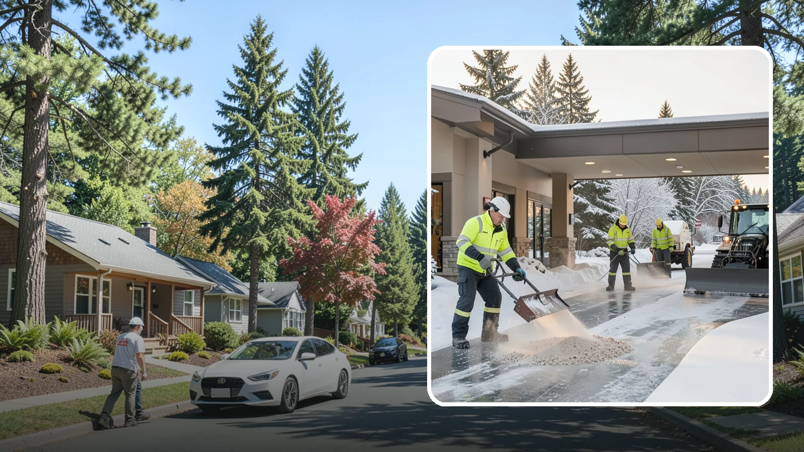 Hotel Deicing in Orting, Pierce County, WA - Deicing for hotels that keeps porte-cocheres, guest entrances, and walkways pristine so arriving travelers step onto safe, dry...