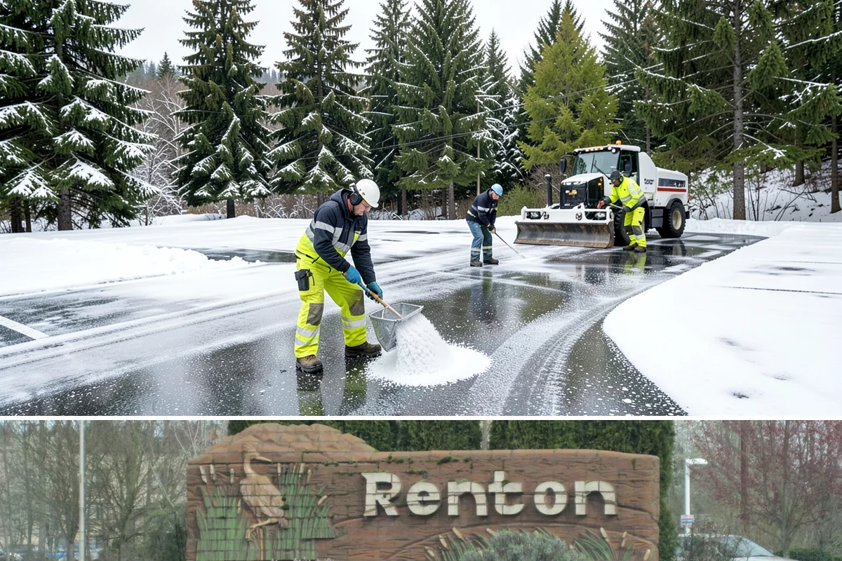 Hotel Deicing in Renton, King County, WA - Coverage runs the full winter season, with continuous readiness during freezing-rain nights that coincide with guest arrivals and...