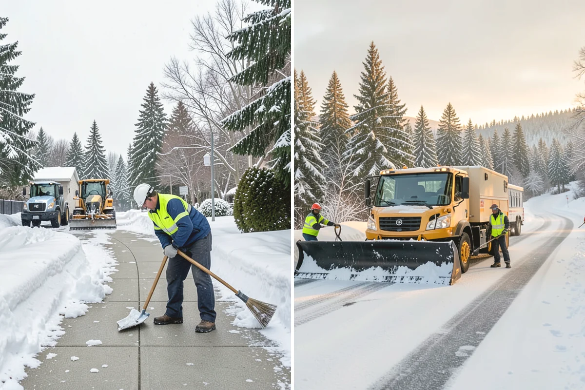 Hotel Deicing in Ruston, Pierce County, WA - Review the arrival drive, entrances, and guest paths with staff