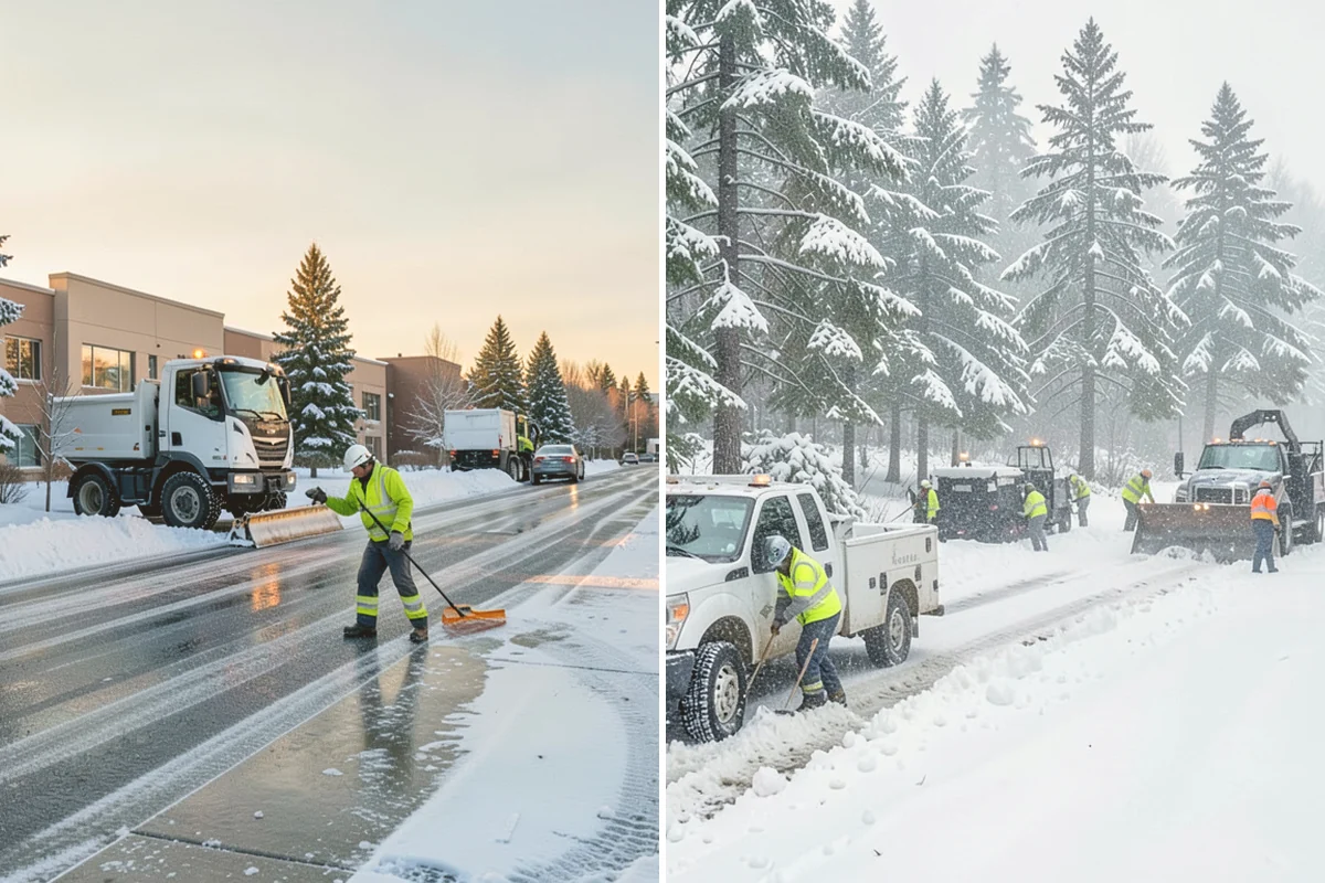 Hotel Deicing in Sammamish, King County, WA - Review the arrival drive, entrances, and guest paths with staff