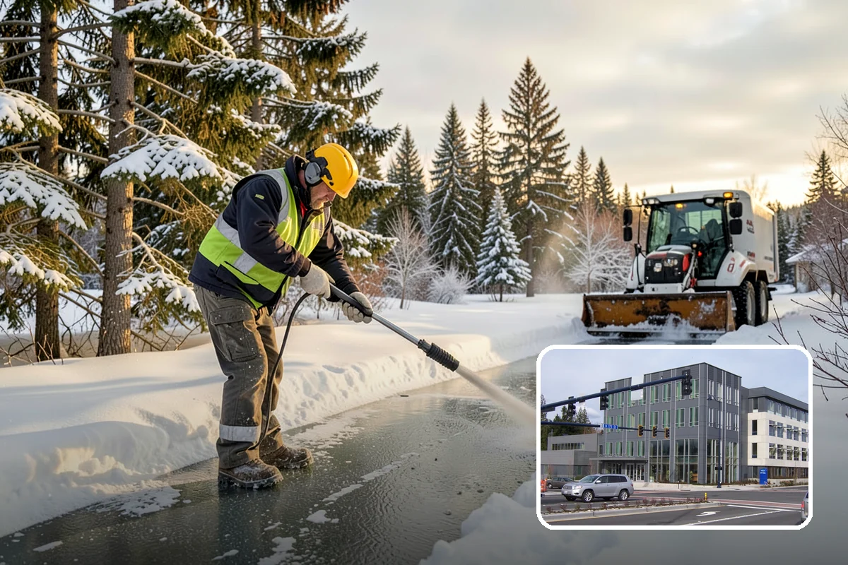 Hotel Deicing in Shoreline, King County, WA - Protects arriving and departing guests at every hour
