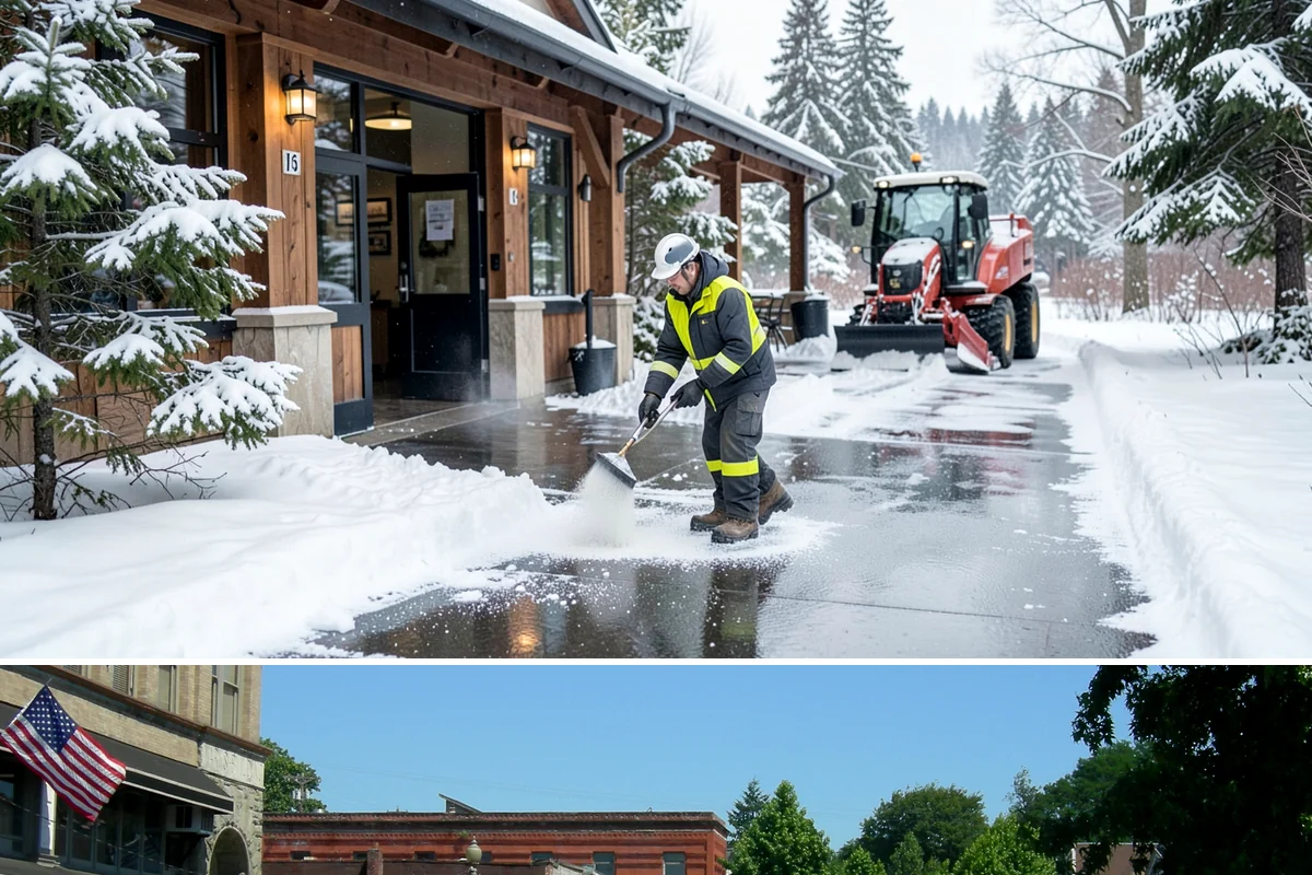Hotel Deicing in Snohomish, Snohomish County, WA - Coverage runs the full winter season, with continuous readiness during freezing-rain nights that coincide with guest arrivals and...