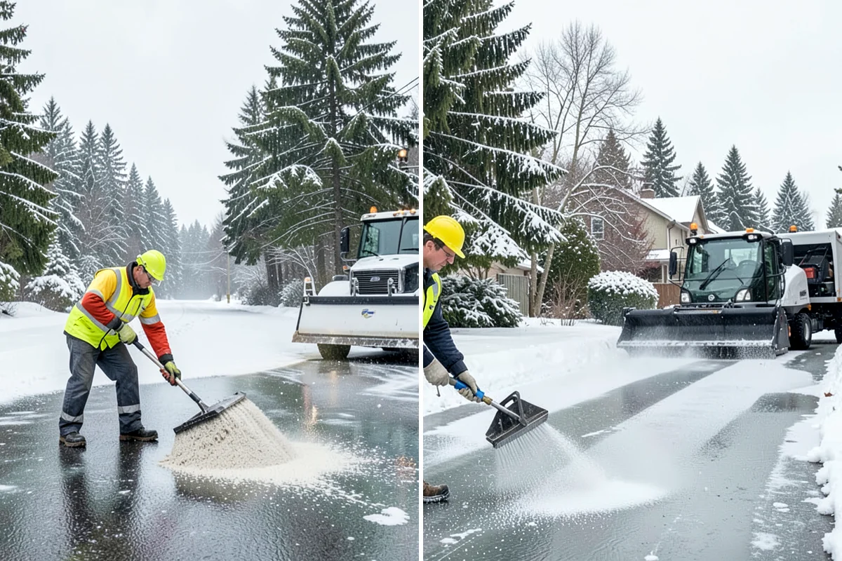 Hotel Deicing in Snoqualmie, King County, WA - Review the arrival drive, entrances, and guest paths with staff