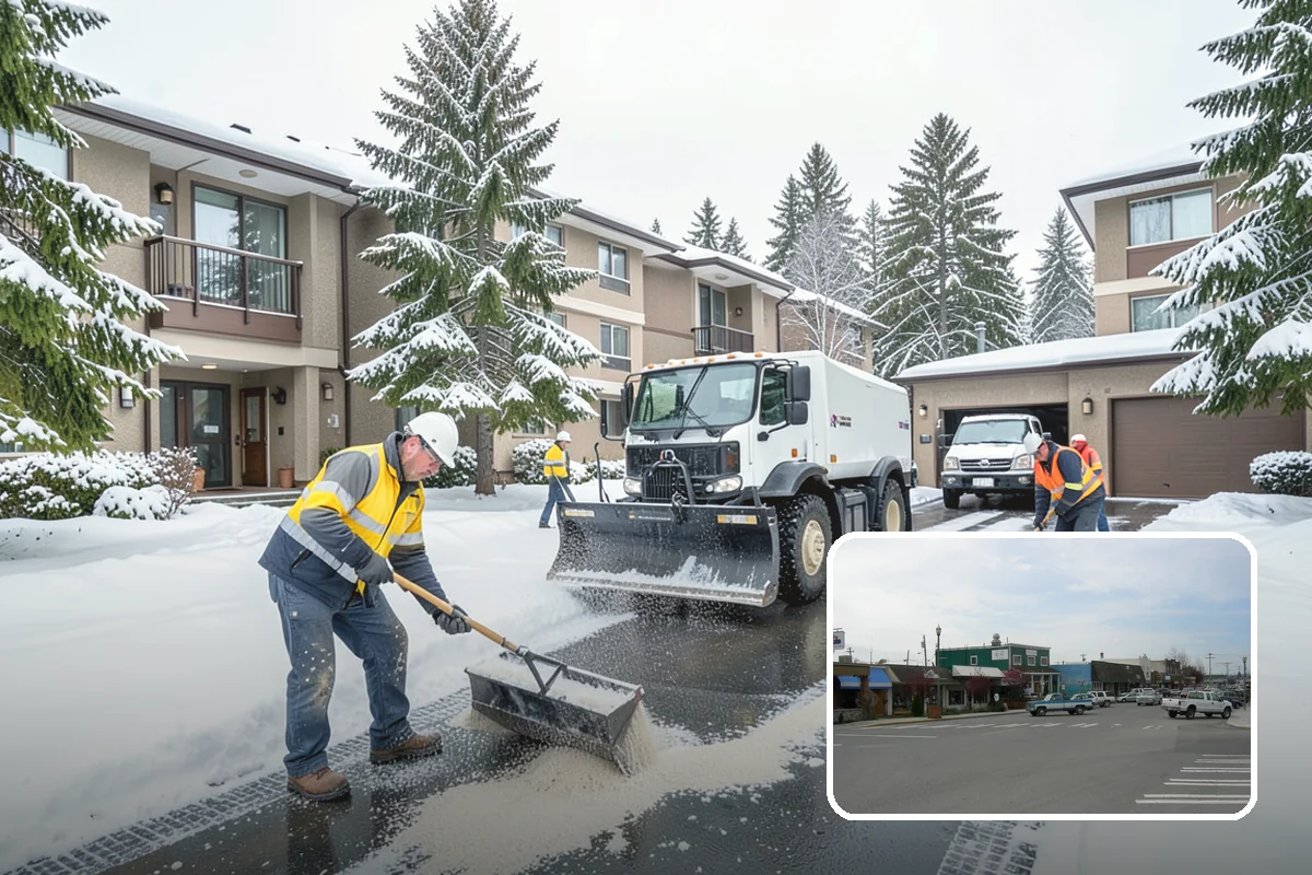 Hotel Deicing in Stanwood, Snohomish County, WA - Protects arriving and departing guests at every hour
