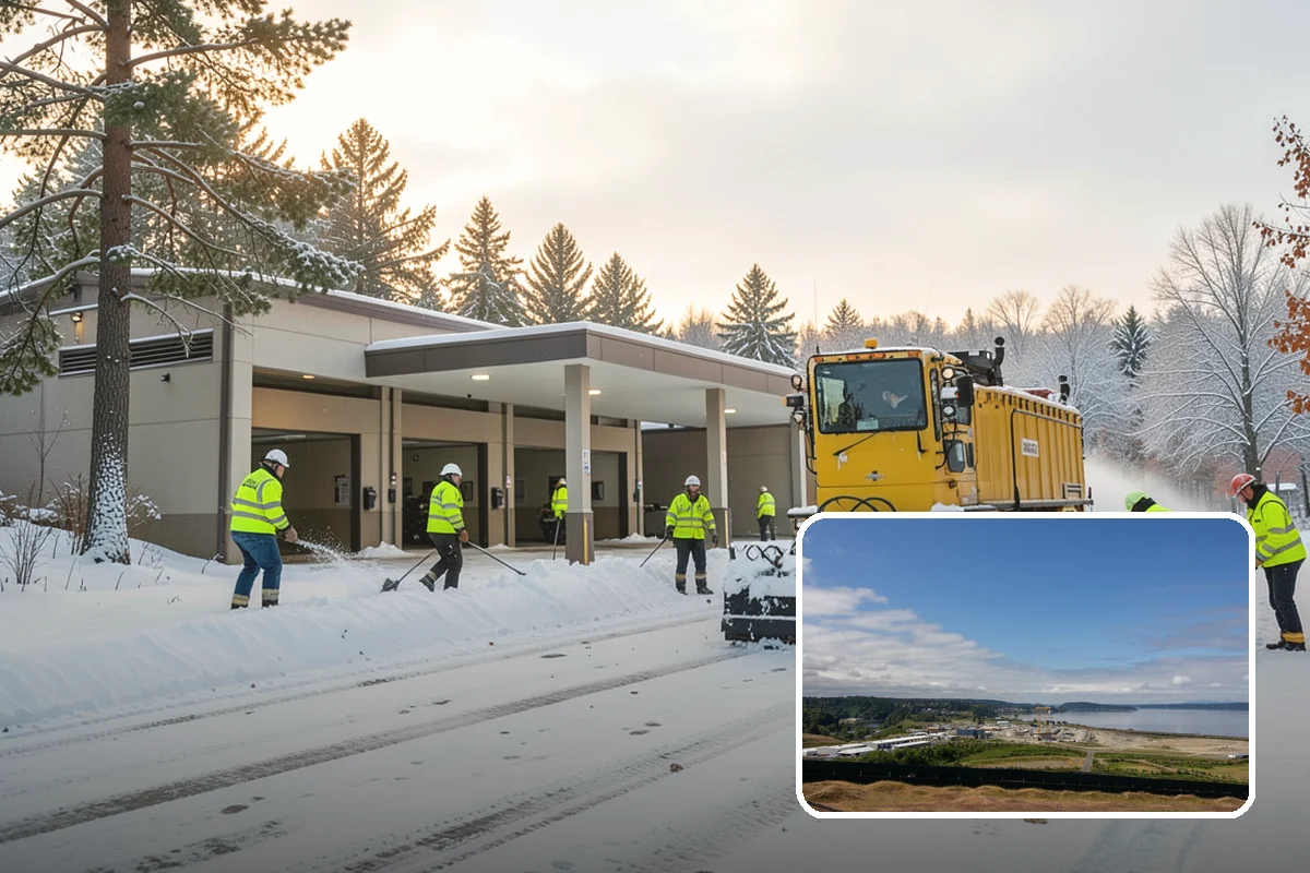 Hotel Deicing in University Place, Pierce County, WA - Protects arriving and departing guests at every hour
