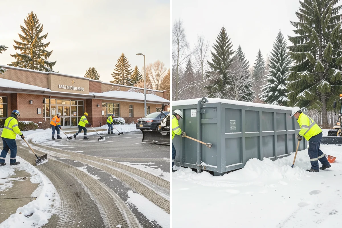 Hotel Deicing in University Place, Pierce County, WA - Review the arrival drive, entrances, and guest paths with staff