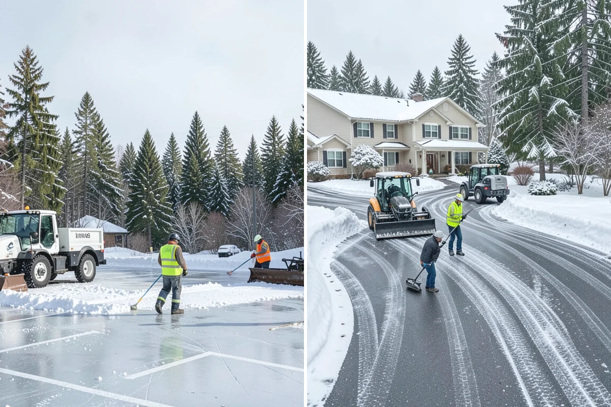 Hotel Deicing in Wilkeson, Pierce County, WA - Review the arrival drive, entrances, and guest paths with staff