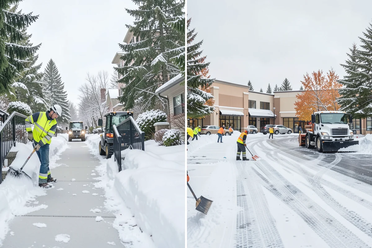 Hotel Deicing in Woodinville, King County, WA - Review the arrival drive, entrances, and guest paths with staff