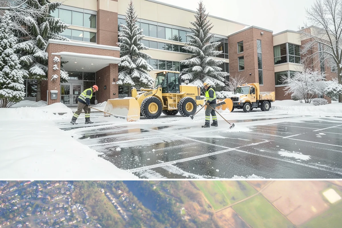 Hotel Parking Lot Snow Removal in Algona, King County, WA - Hotel lots in the Puget Sound area need the most winter attention from December through February, spanning peak travel and...
