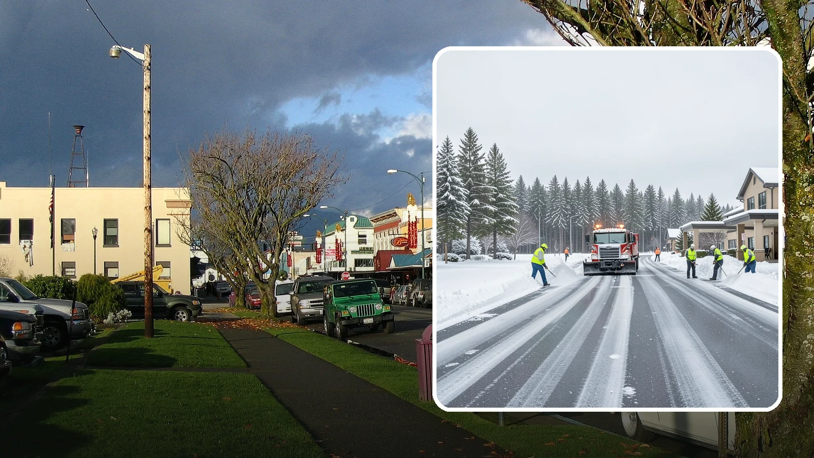 Hotel Parking Lot Snow Removal in Arlington, Snohomish County, WA - We clear hotel lots and entry drives around the clock so Western Washington guests arrive and depart smoothly in winter.