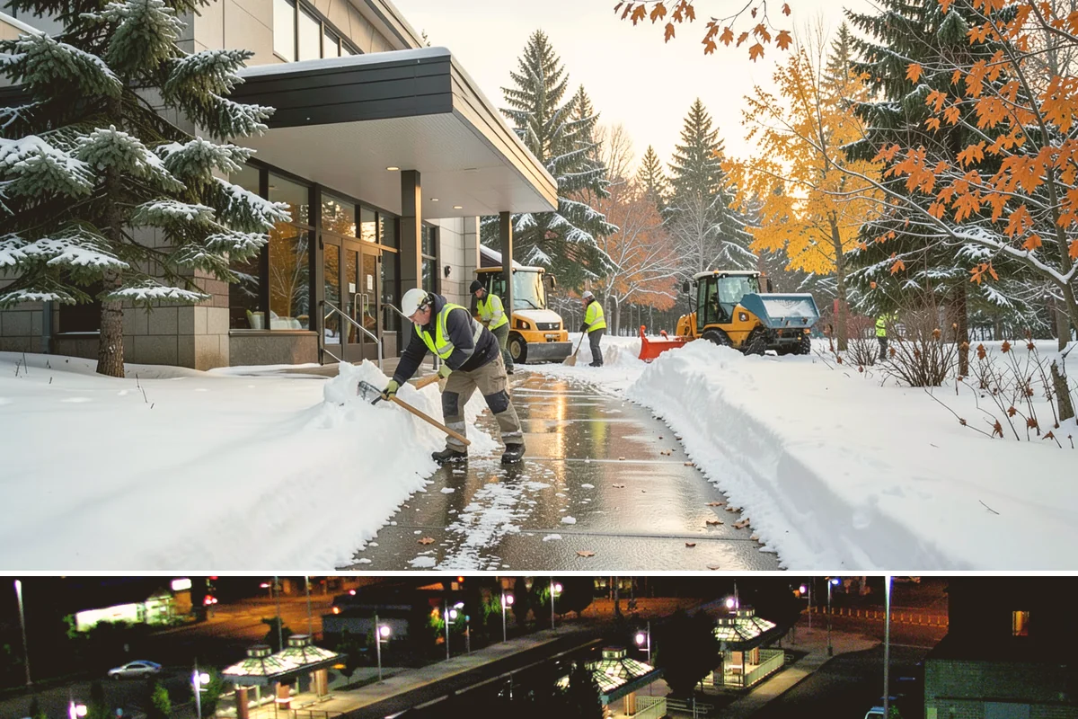 Hotel Parking Lot Snow Removal in Auburn, King County, WA - Hotel lots in the Puget Sound area need the most winter attention from December through February, spanning peak travel and...