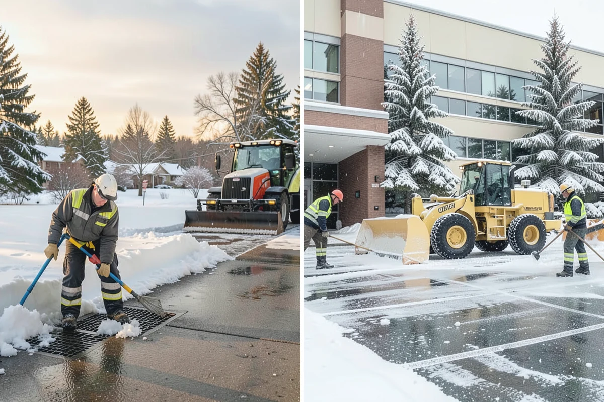 Hotel Parking Lot Snow Removal in Beaux Arts Village, King County, WA - Prioritize the porte-cochere, entry drive, and guest parking with hotel staff