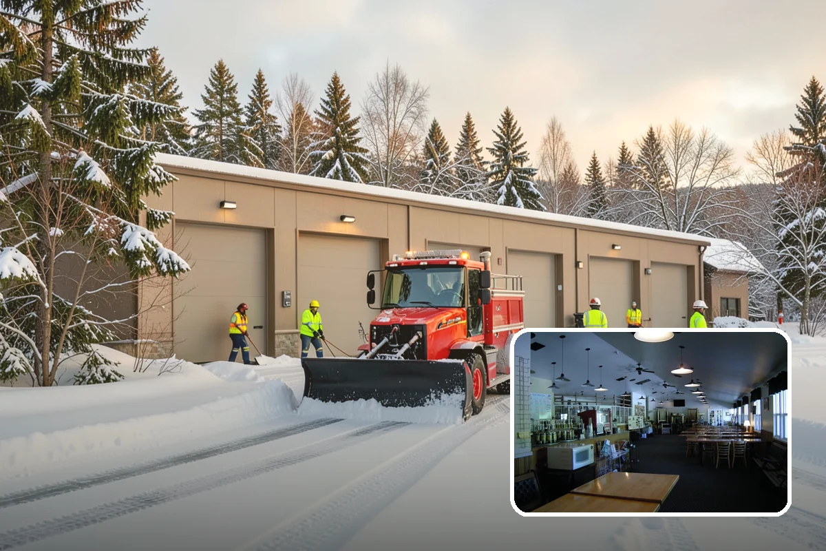 Hotel Parking Lot Snow Removal in Black Diamond, King County, WA - Guests arrive and depart smoothly at any hour of the storm