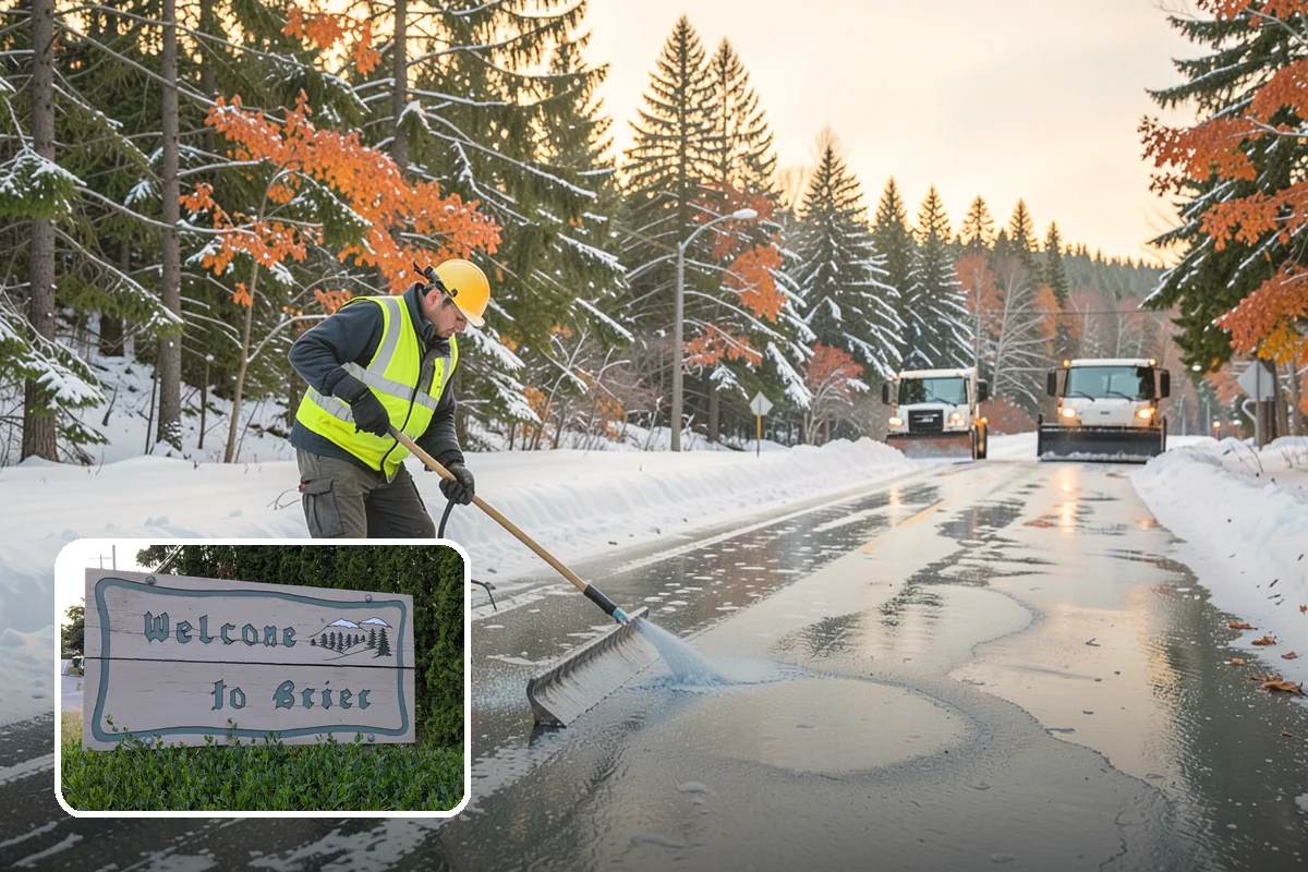 Hotel Parking Lot Snow Removal in Brier, Snohomish County, WA - Guests arrive and depart smoothly at any hour of the storm