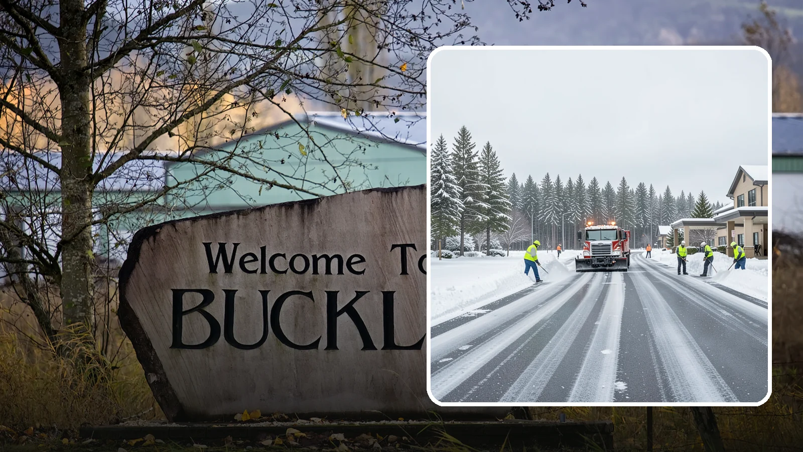 Hotel Parking Lot Snow Removal in Buckley, Pierce County, WA - We clear hotel lots and entry drives around the clock so Western Washington guests arrive and depart smoothly in winter.