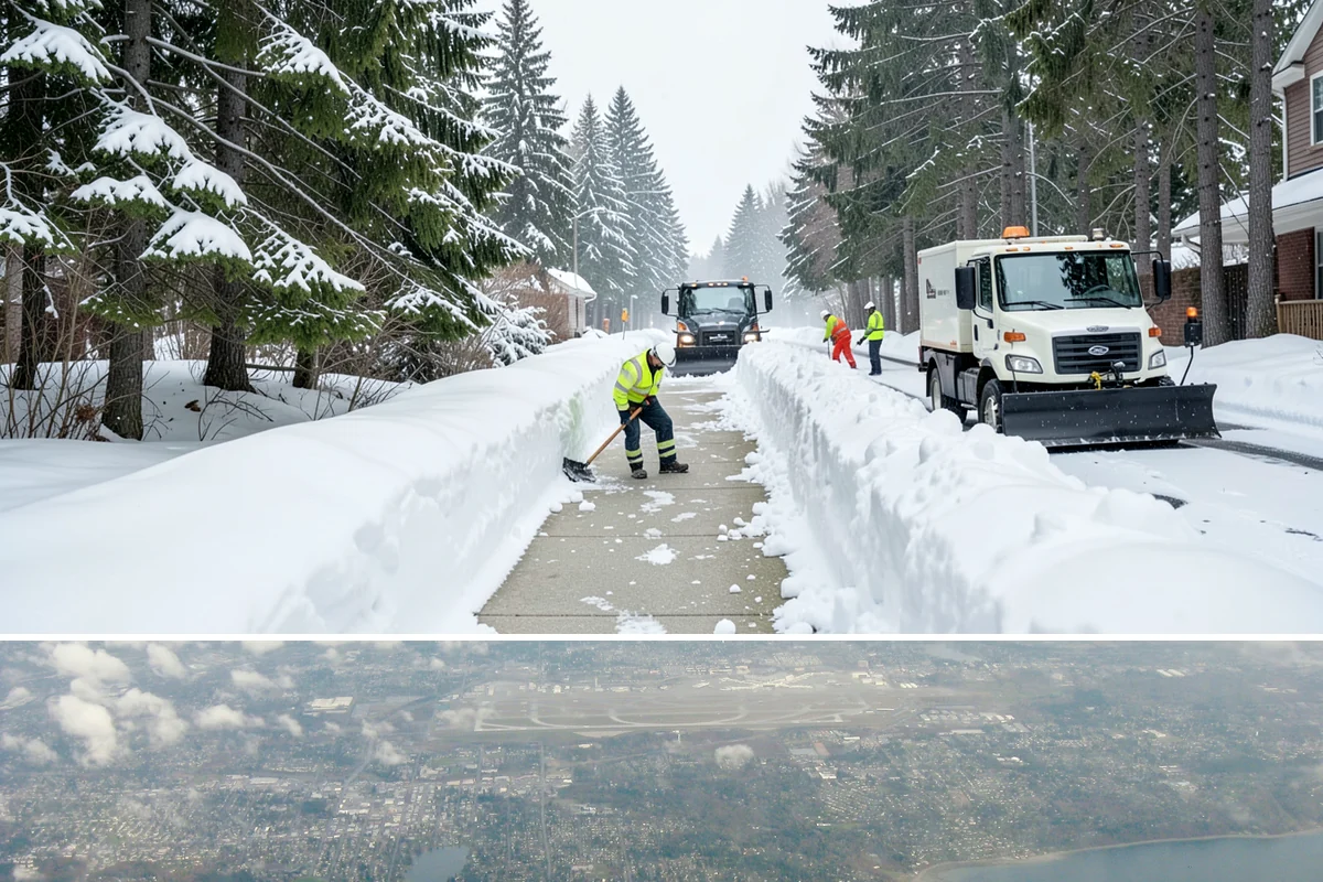 Hotel Parking Lot Snow Removal in Burien, King County, WA - Hotel lots in the Puget Sound area need the most winter attention from December through February, spanning peak travel and...