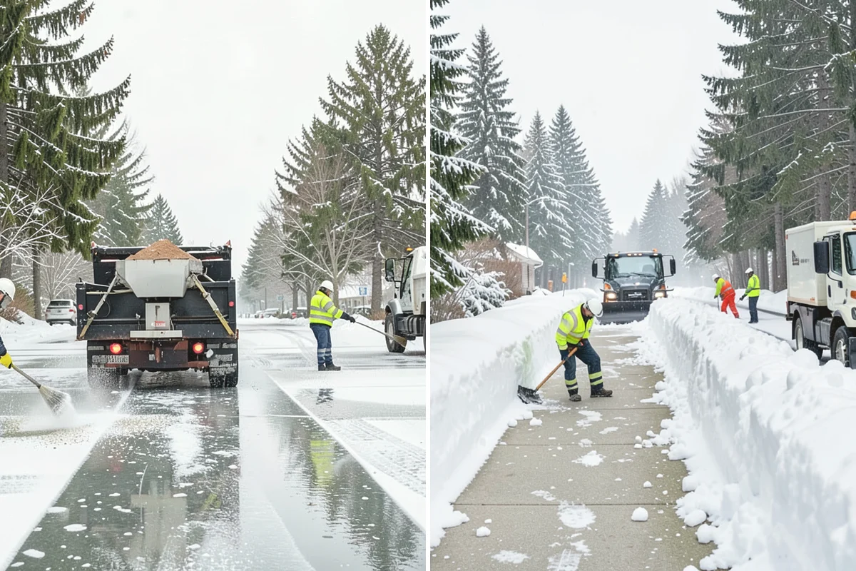 Hotel Parking Lot Snow Removal in Burlington, Skagit County, WA - Prioritize the porte-cochere, entry drive, and guest parking with hotel staff