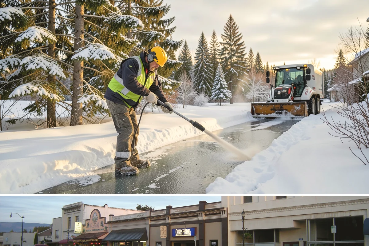 Hotel Parking Lot Snow Removal in Burlington, Skagit County, WA - Hotel lots in the Puget Sound area need the most winter attention from December through February, spanning peak travel and...