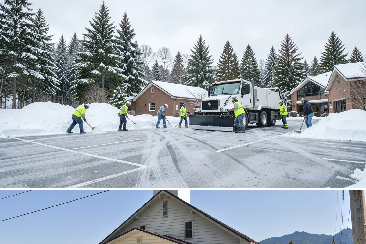 Hotel Parking Lot Snow Removal in Concrete, Skagit County, WA - Hotel lots in the Puget Sound area need the most winter attention from December through February, spanning peak travel and...