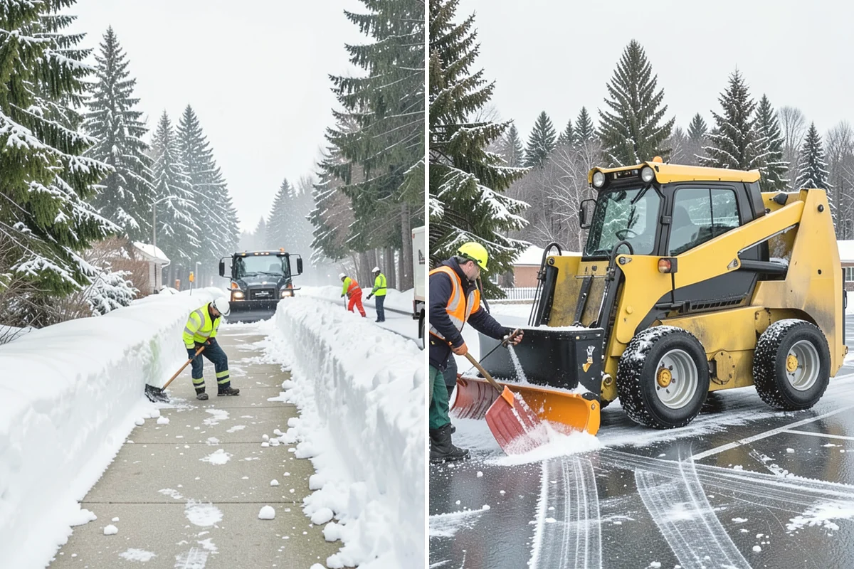 Hotel Parking Lot Snow Removal in Covington, King County, WA - Prioritize the porte-cochere, entry drive, and guest parking with hotel staff