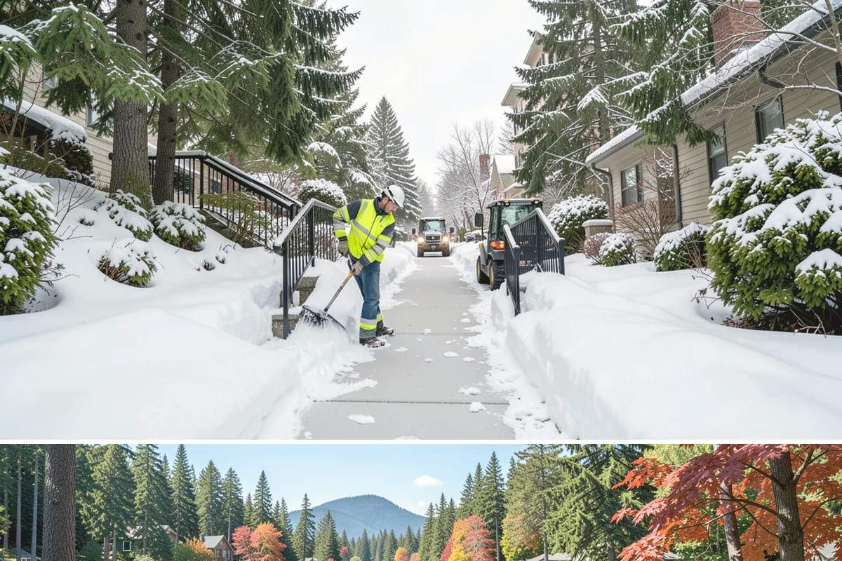 Hotel Parking Lot Snow Removal in Covington, King County, WA - Hotel lots in the Puget Sound area need the most winter attention from December through February, spanning peak travel and...