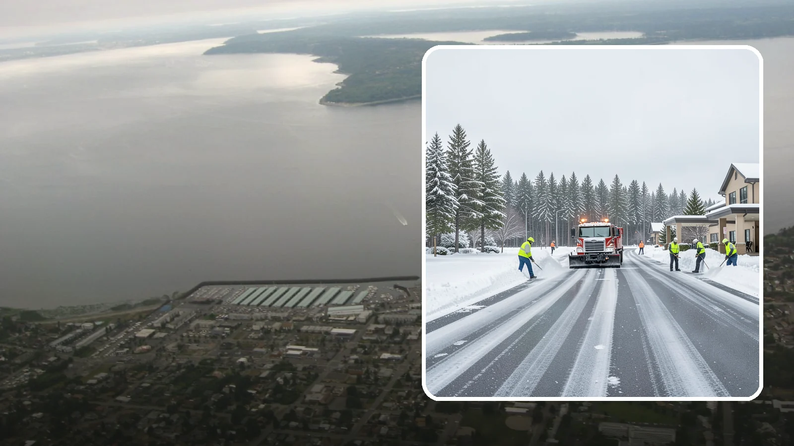 Hotel Parking Lot Snow Removal in Des Moines, King County, WA - We clear hotel lots and entry drives around the clock so Western Washington guests arrive and depart smoothly in winter.