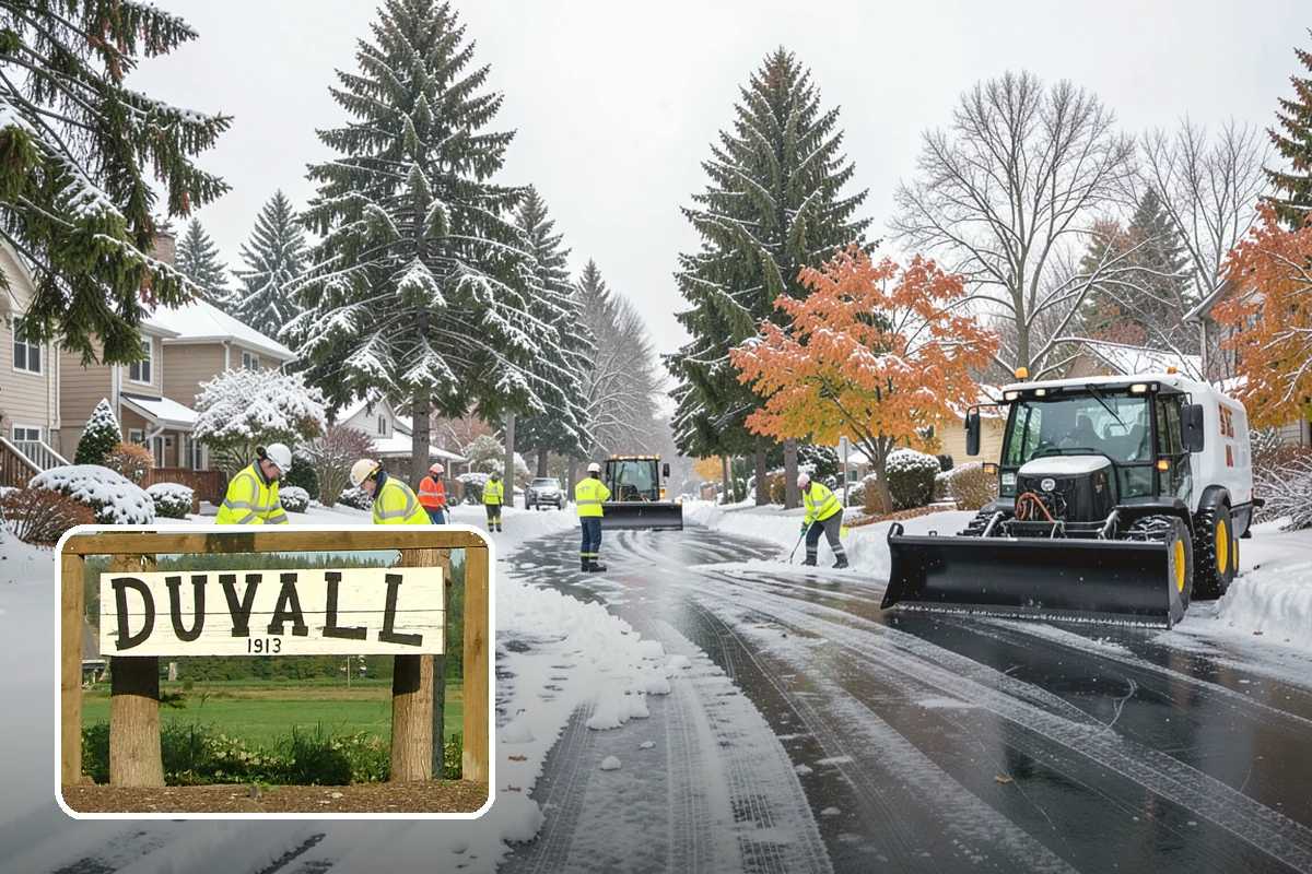 Hotel Parking Lot Snow Removal in Duvall, King County, WA - Guests arrive and depart smoothly at any hour of the storm