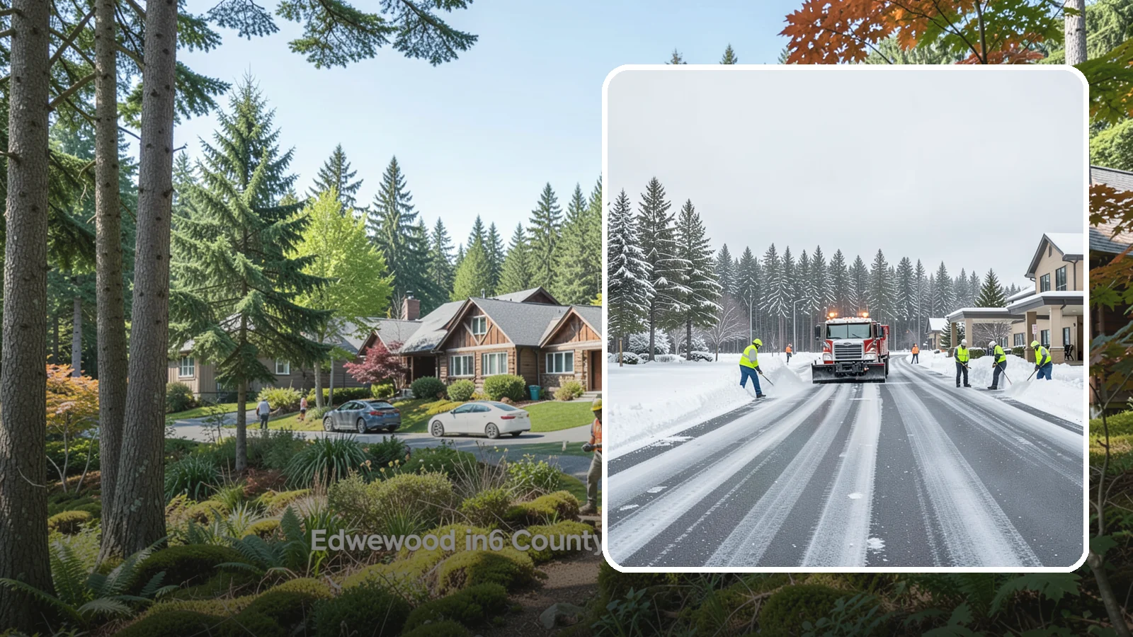 Hotel Parking Lot Snow Removal in Edgewood, Pierce County, WA - We clear hotel lots and entry drives around the clock so Western Washington guests arrive and depart smoothly in winter.