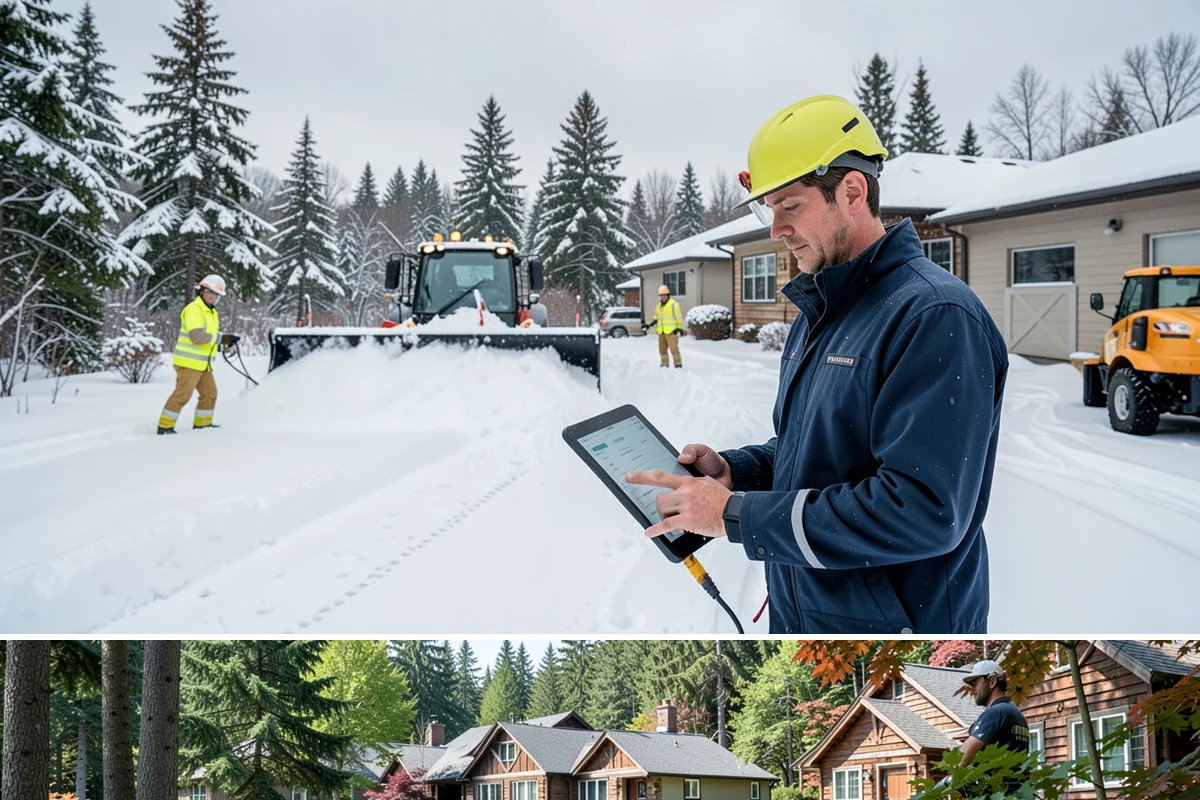 Hotel Parking Lot Snow Removal in Edgewood, Pierce County, WA - Hotel lots in the Puget Sound area need the most winter attention from December through February, spanning peak travel and...