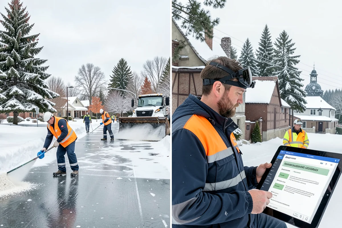 Hotel Parking Lot Snow Removal in Federal Way, King County, WA - Prioritize the porte-cochere, entry drive, and guest parking with hotel staff