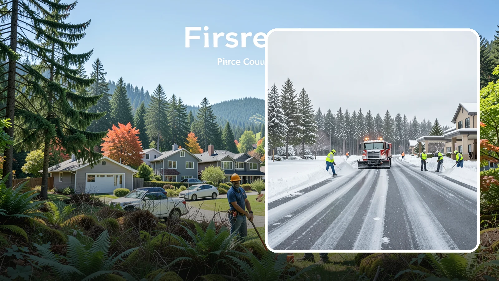 Hotel Parking Lot Snow Removal in Fircrest, Pierce County, WA - We clear hotel lots and entry drives around the clock so Western Washington guests arrive and depart smoothly in winter.
