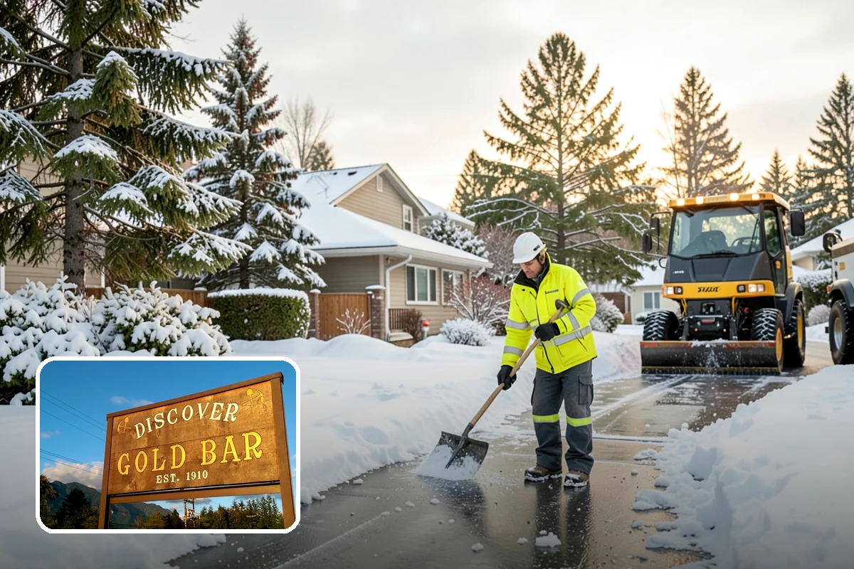 Hotel Parking Lot Snow Removal in Gold Bar, Snohomish County, WA - Guests arrive and depart smoothly at any hour of the storm