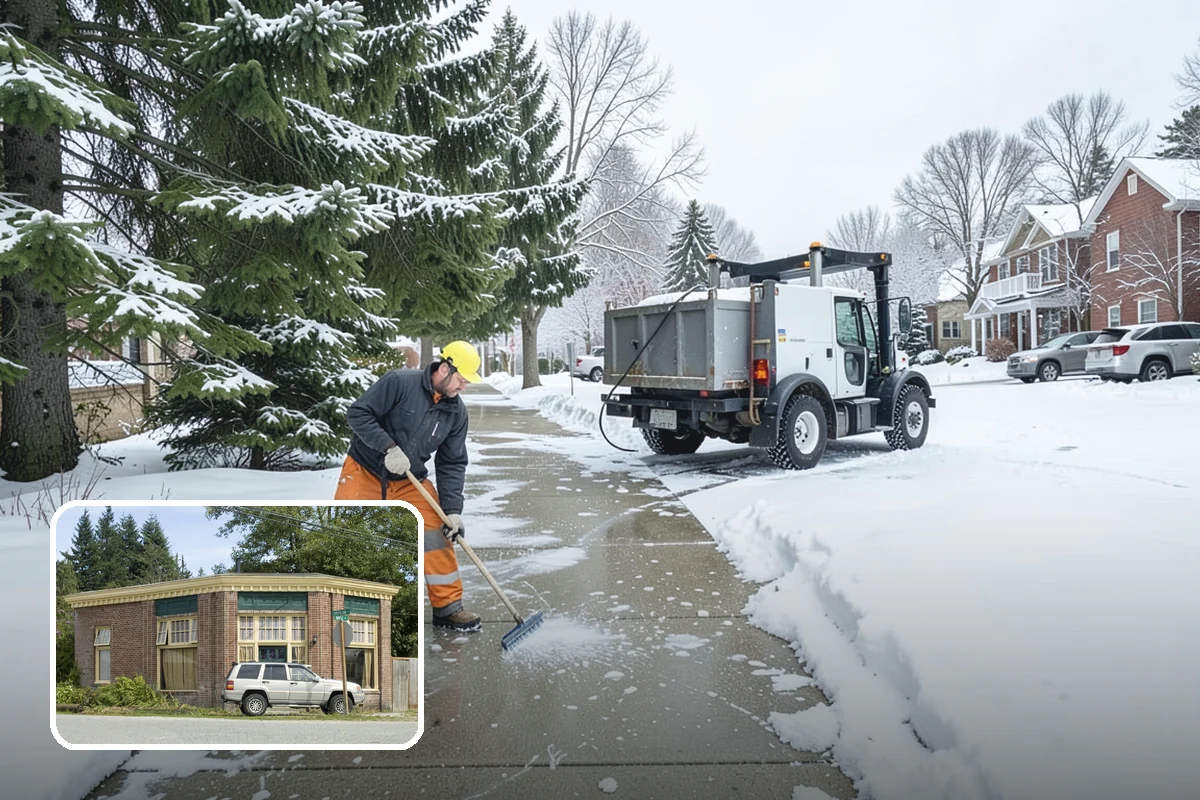 Hotel Parking Lot Snow Removal in Hamilton, Skagit County, WA - Guests arrive and depart smoothly at any hour of the storm