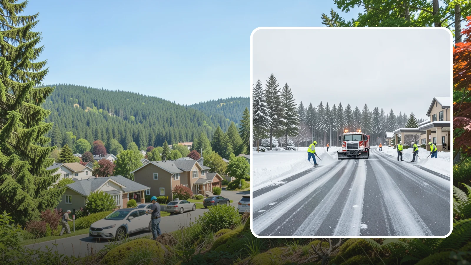Hotel Parking Lot Snow Removal in Index, Snohomish County, WA - We clear hotel lots and entry drives around the clock so Western Washington guests arrive and depart smoothly in winter.