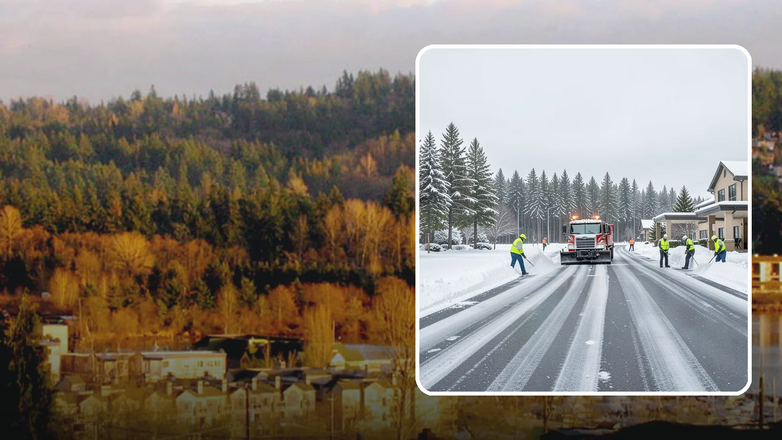 Hotel Parking Lot Snow Removal in Kenmore, King County, WA - We clear hotel lots and entry drives around the clock so Western Washington guests arrive and depart smoothly in winter.
