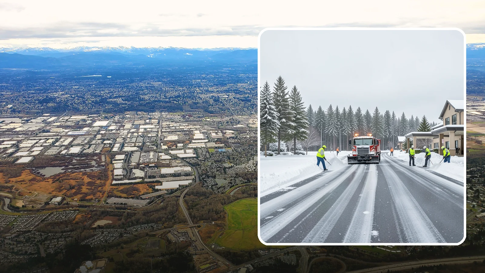 Hotel Parking Lot Snow Removal in Kent, King County, WA - We clear hotel lots and entry drives around the clock so Western Washington guests arrive and depart smoothly in winter.