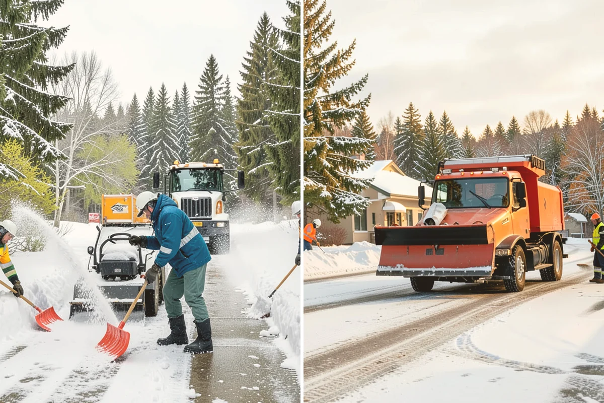 Hotel Parking Lot Snow Removal in Kent, King County, WA - Prioritize the porte-cochere, entry drive, and guest parking with hotel staff