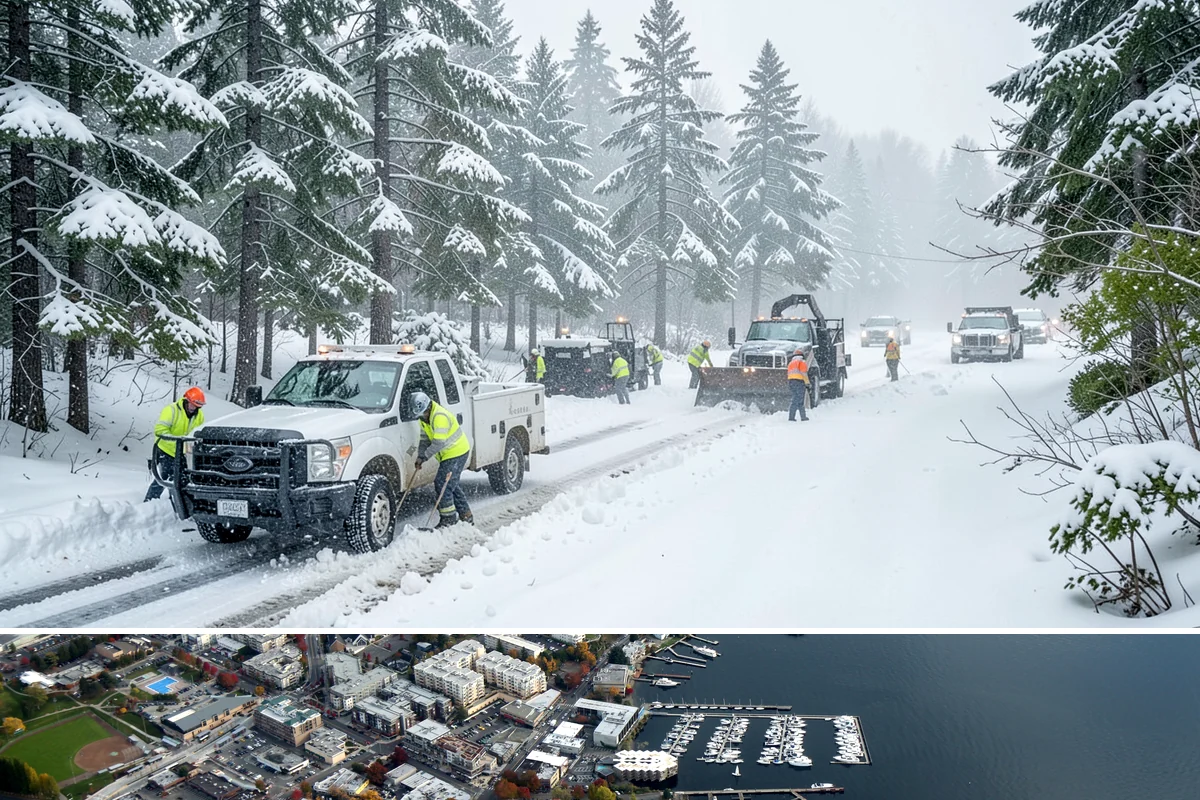 Hotel Parking Lot Snow Removal in Kirkland, King County, WA - Hotel lots in the Puget Sound area need the most winter attention from December through February, spanning peak travel and...