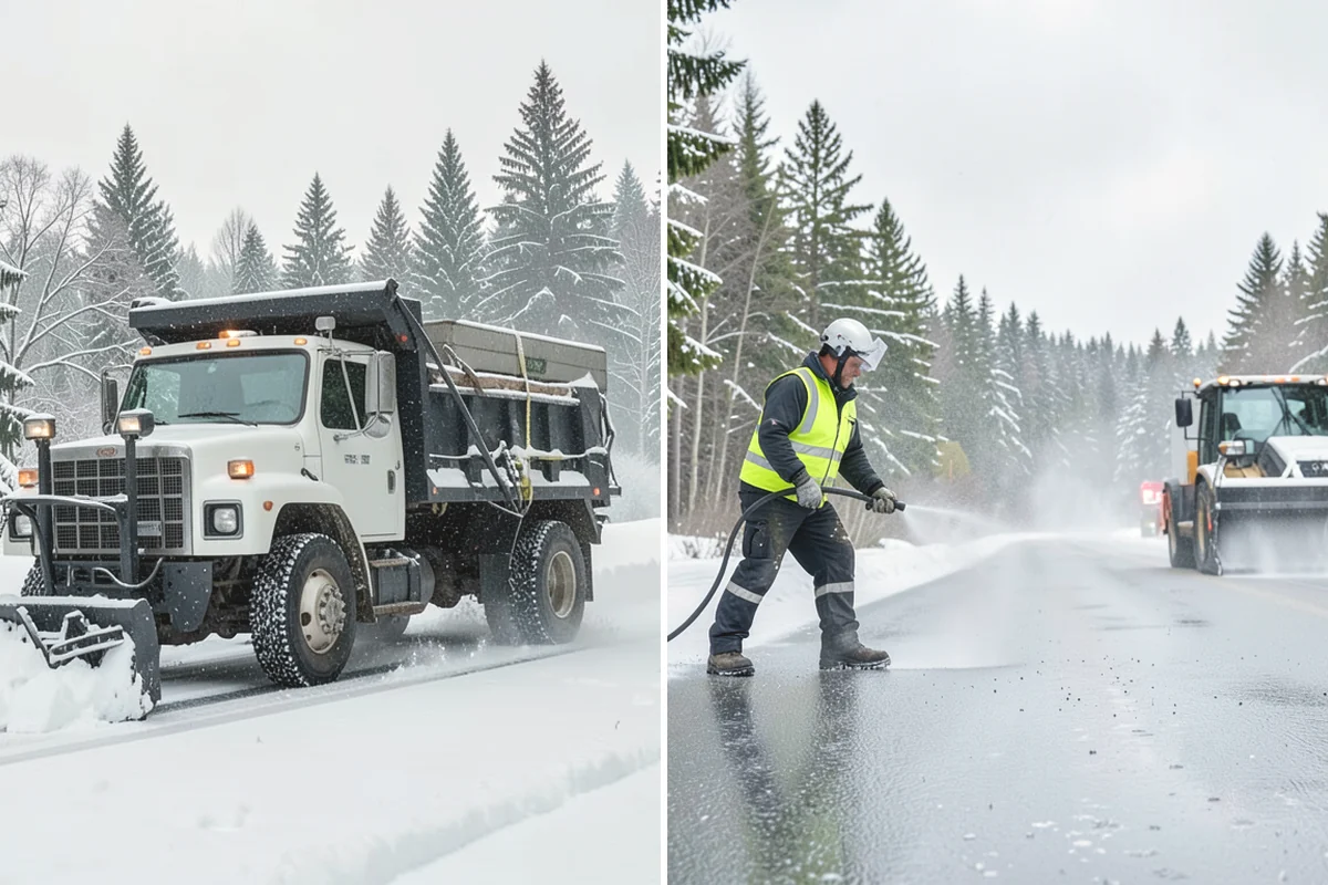 Hotel Parking Lot Snow Removal in Lake Stevens, Snohomish County, WA - Prioritize the porte-cochere, entry drive, and guest parking with hotel staff