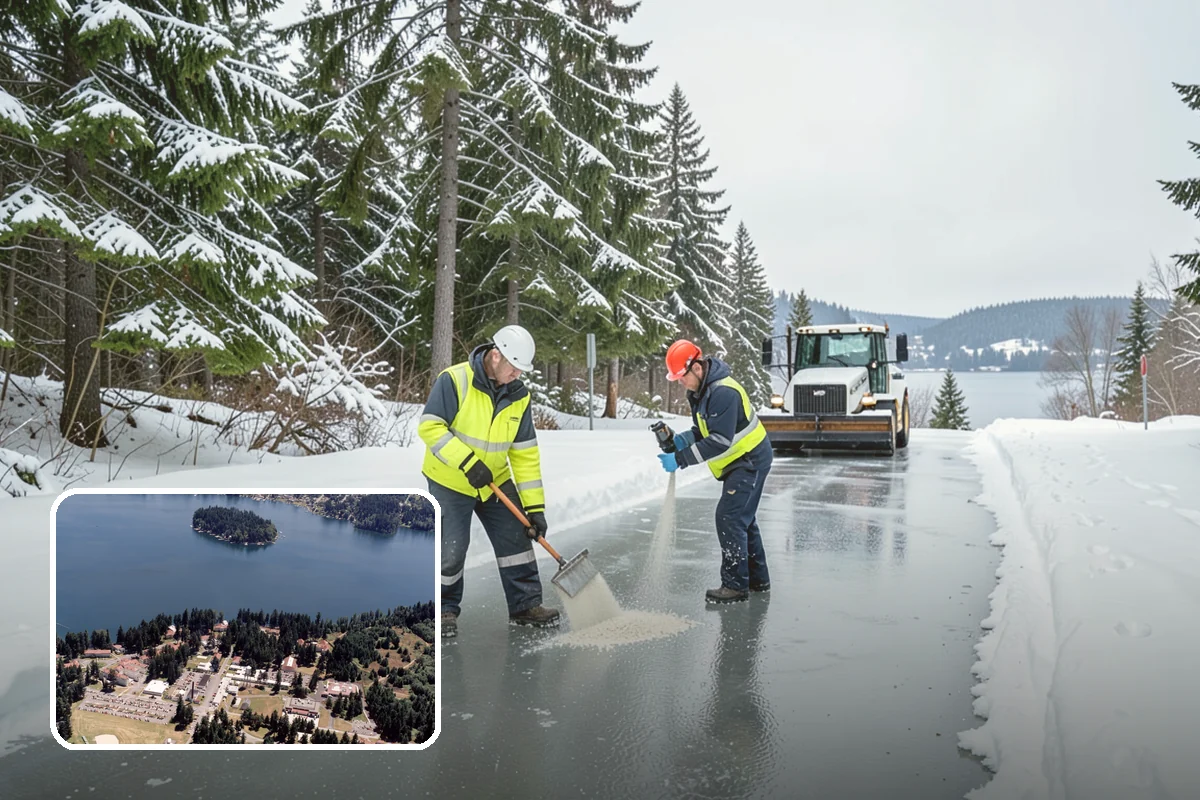 Hotel Parking Lot Snow Removal in Lakewood, Pierce County, WA - Guests arrive and depart smoothly at any hour of the storm