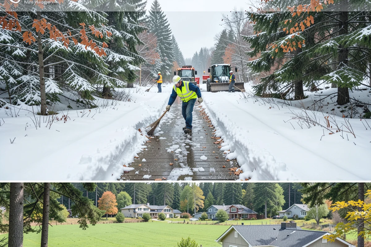 Hotel Parking Lot Snow Removal in Lyman, Skagit County, WA - Hotel lots in the Puget Sound area need the most winter attention from December through February, spanning peak travel and...