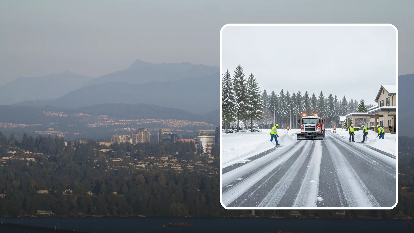 Hotel Parking Lot Snow Removal in Medina, King County, WA - We clear hotel lots and entry drives around the clock so Western Washington guests arrive and depart smoothly in winter.