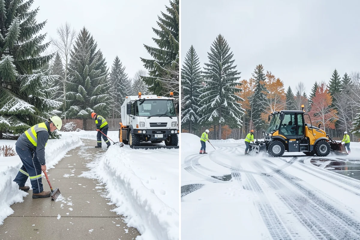 Hotel Parking Lot Snow Removal in Medina, King County, WA - Prioritize the porte-cochere, entry drive, and guest parking with hotel staff