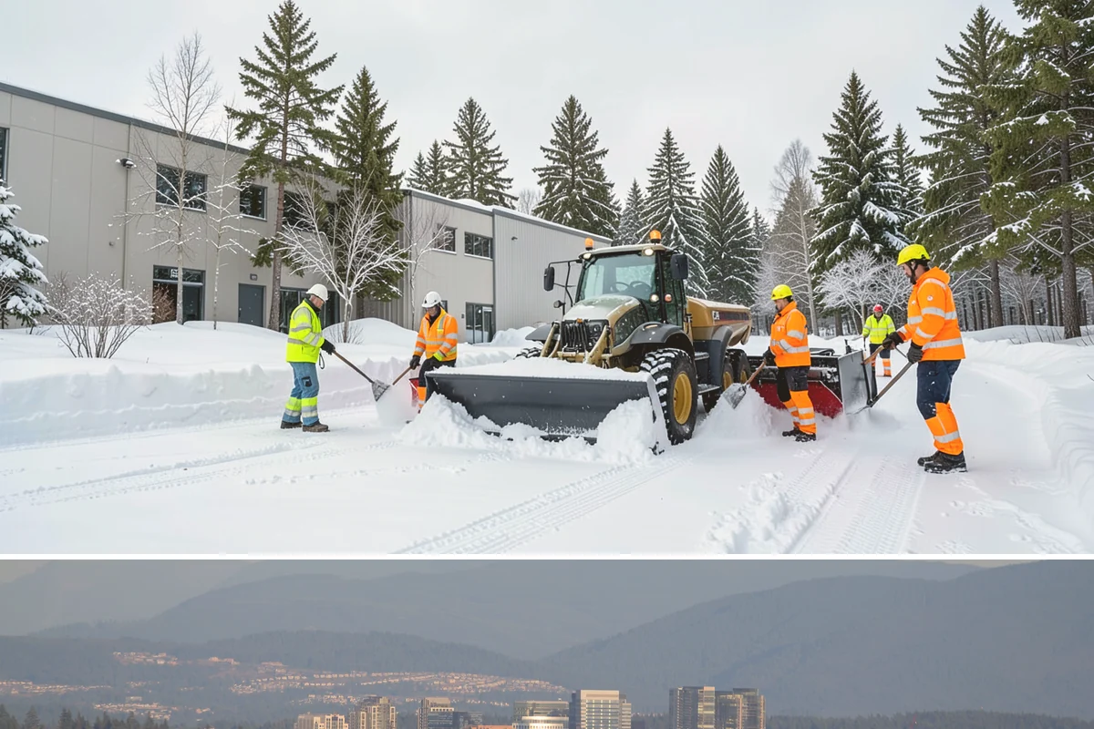 Hotel Parking Lot Snow Removal in Medina, King County, WA - Hotel lots in the Puget Sound area need the most winter attention from December through February, spanning peak travel and...