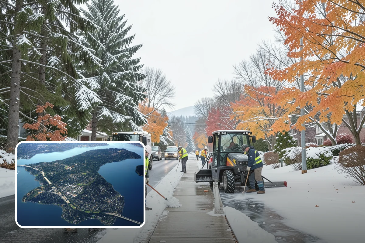 Hotel Parking Lot Snow Removal in Mercer Island, King County, WA - Guests arrive and depart smoothly at any hour of the storm
