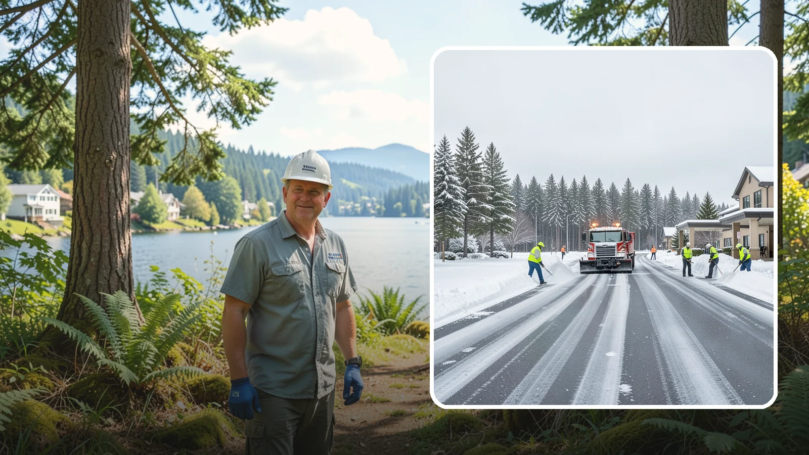 Hotel Parking Lot Snow Removal in Milton, King County, WA - We clear hotel lots and entry drives around the clock so Western Washington guests arrive and depart smoothly in winter.