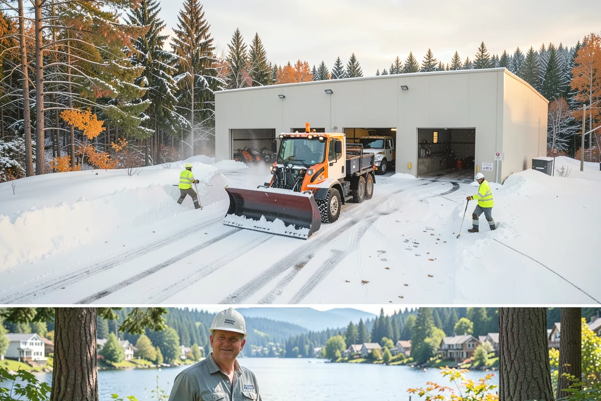 Hotel Parking Lot Snow Removal in Milton, King County, WA - Hotel lots in the Puget Sound area need the most winter attention from December through February, spanning peak travel and...