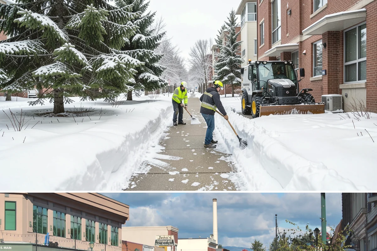 Hotel Parking Lot Snow Removal in Monroe, Snohomish County, WA - Hotel lots in the Puget Sound area need the most winter attention from December through February, spanning peak travel and...